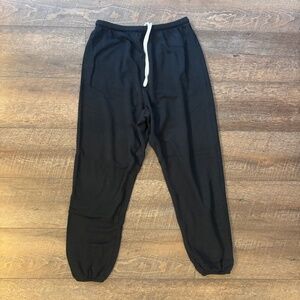 Offline by Aerie Black Sweatpants Joggers Size S